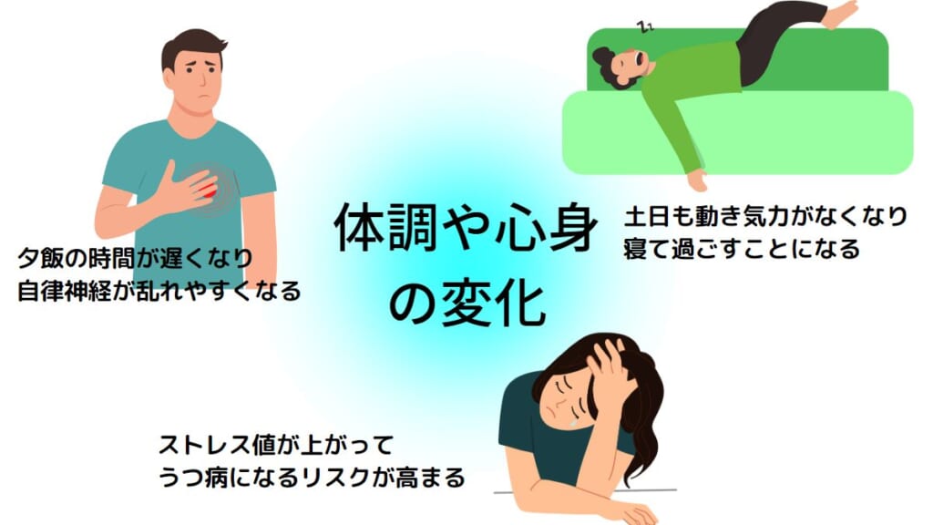 残業が60時間を超えるとどうなる？体調や心身の変化をご紹介